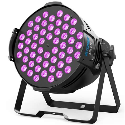 Buy BETOPPER DJ Lights DMX Sound Activated, 54 x 3W LED Par Lights RGB ...