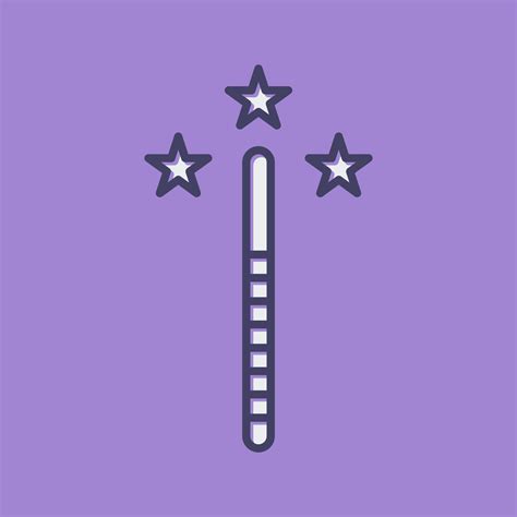 Magic Wand Vector Icon 23608736 Vector Art at Vecteezy