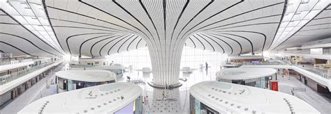 Zaha Hadid Architects completes futuristic, energy-saving airport in Beijing