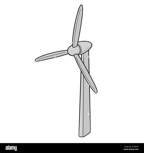 vector of wind turbine Stock Vector Image & Art - Alamy