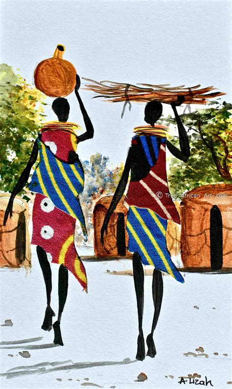 L-267 in 2020 | African paintings, African artwork, Indian folk art