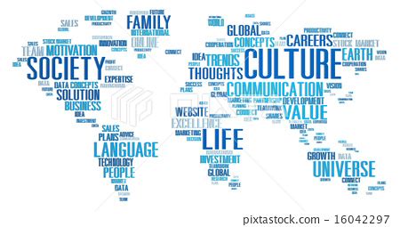 Culture Community Ideology Society Principle... - Stock Illustration ...