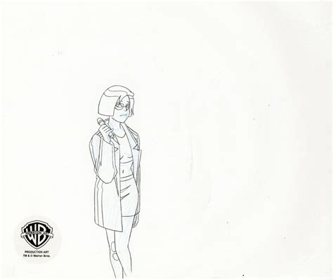 Superman the Animated Series Original Production Cel with Matching ...