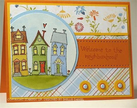 New Neighbor Card by shellied - at Splitcoaststampers | Welcome to the ...