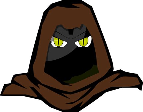 Hooded Cartoon Character II - Openclipart