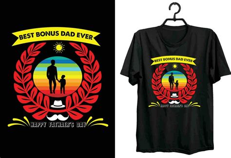 Father's Day T-shirt Design. Typography, Custom, Vector t-shirt design. World Father's Day t ...