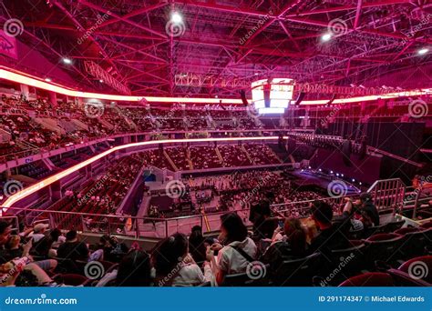 Pasay, Metro Manila, Philippines - View Inside MOA Arena from the Upper Box Editorial ...