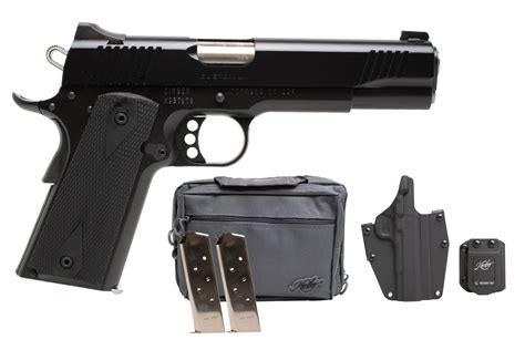 Kimber Custom 1911 LW 45ACP Pistol Club Bundle with 3 Mags, Holsters and Range Bag | Sportsman's ...