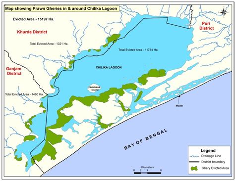 Changes in the Chilika Lagoon | School of Environment, Enterprise and Development (SEED ...