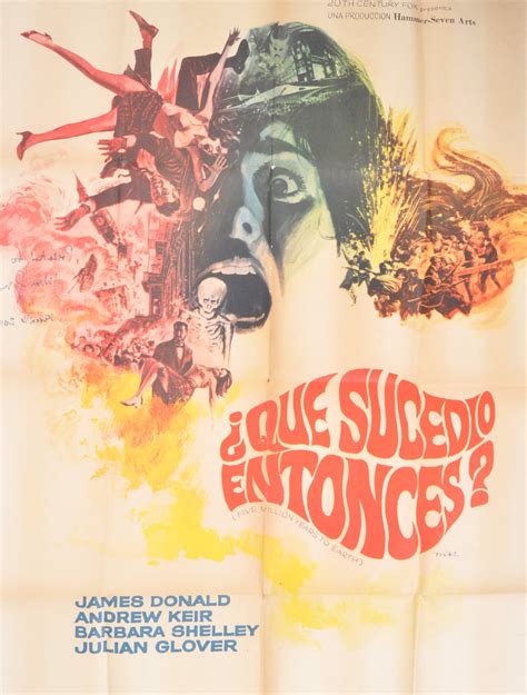 QUATERMASS AND THE PIT (1967) RARE SPANISH MOVIE POSTER - Auktionen & Preisarchiv