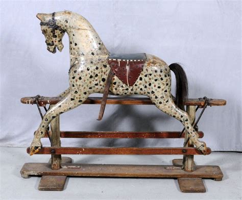 20++ Antique Wooden Rocking Horse - HOMYHOMEE