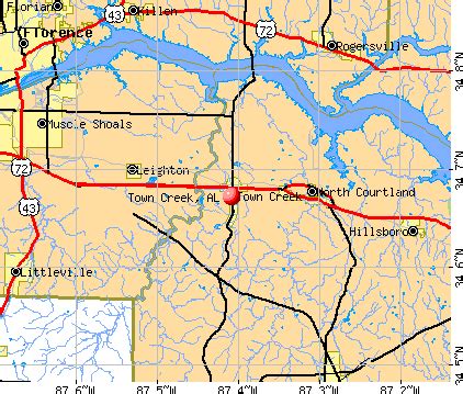 Town Creek, Alabama (AL 35672) profile: population, maps, real estate, averages, homes ...