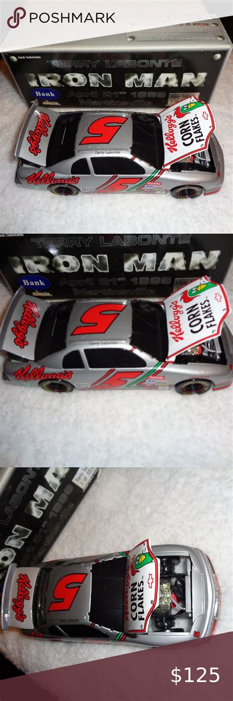 Terry LaBonte Iron Man Silver Bank | Terry labonte, Iron man, Terry