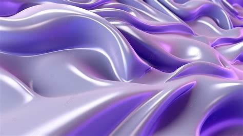 Artistic 3d Rendering Purple Liquid Abstract Shapes In Soft Rubber ...