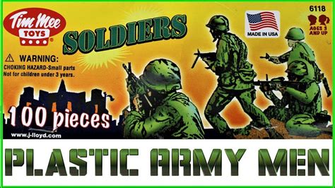 Pretend Play Tim Mee Plastic Army Men & Toy Soldiers Game Masters ...