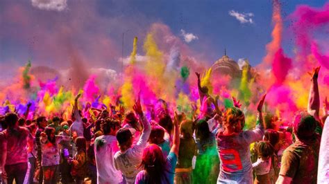 Holi Festival in Nepal - Fagu Purnima