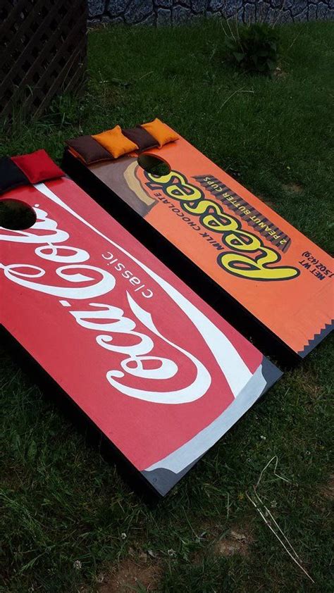 Pin by Cody Haga on Custom Hand Painted Corn-hole Board Sets | Painted corn hole boards ...