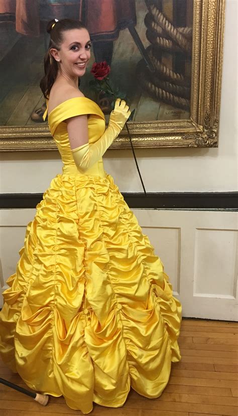 Pin by Danny Hekierski on Belle in Yellow Dress | Gorgeous gowns, Dress and gloves, Disney ...