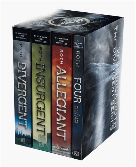 Divergent-boxset - Divergent Box Set Books, HD Png Download - kindpng