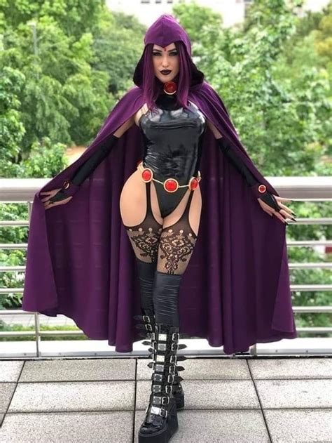 Amazing Raven cosplay | Anime, Kreskówki