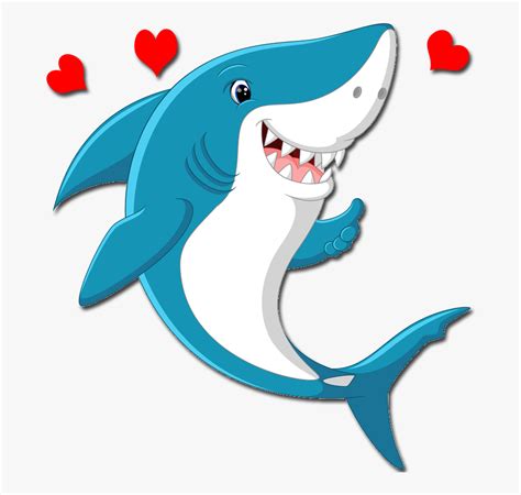 26 best ideas for coloring | Cute Shark Cartoon