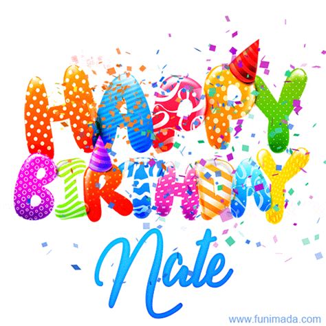 Happy Birthday Nate GIFs - Download on Funimada.com