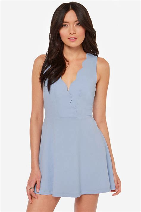 Cute Periwinkle Blue Dress - Sleeveless Dress - $48.00 - Lulus