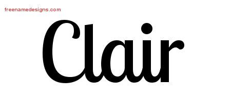 clair Archives - Free Name Designs