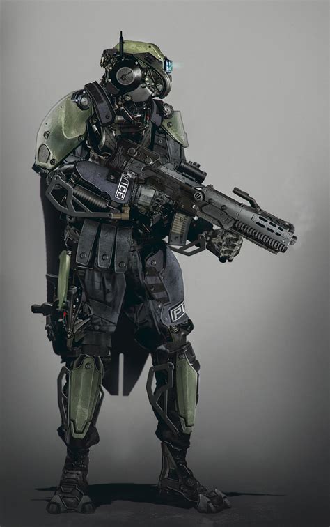 Tsvetomir Georgiev - future soldier robot