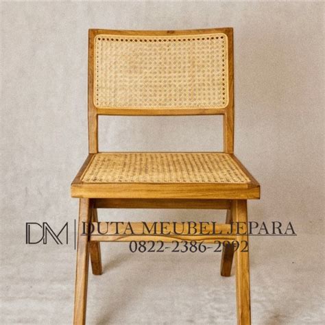 KAYU Teak ROTAN Eating Chair / Teak Teak CAFE Chair / Teak Wood Chair 6 ...