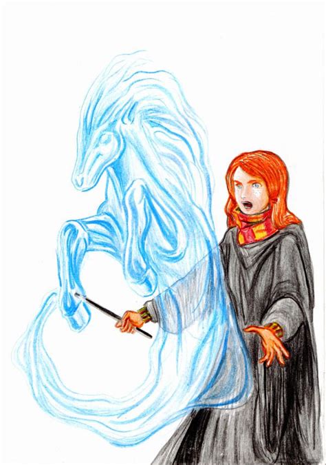 Patronus-ginny weasley w.i.p. by Sinusirabel on DeviantArt | Ginny weasley, Patronus, Weasley