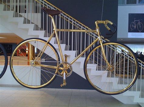 Gold Plated Bike Up For Grabs - Adventure Bike