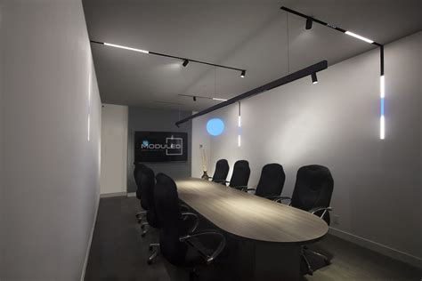 ModuLED Conference Room! | Linear pendant lighting, Conference room, Room