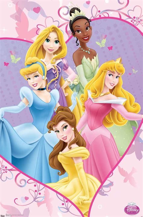 Disney Princess - Collage Wall Poster, 14.725" x 22.375" - Walmart.com