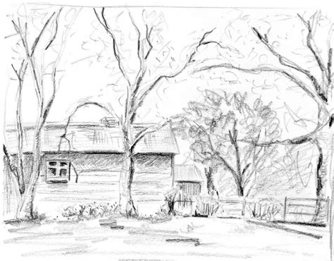 Landscape Perspective Drawing at GetDrawings | Free download