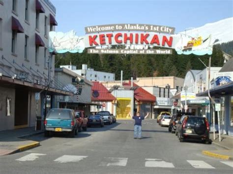 Downtown Ketchikan Alaska Map