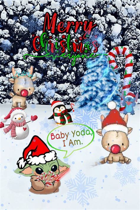 Baby Yoda Christmas Wallpapers - Wallpaper Cave