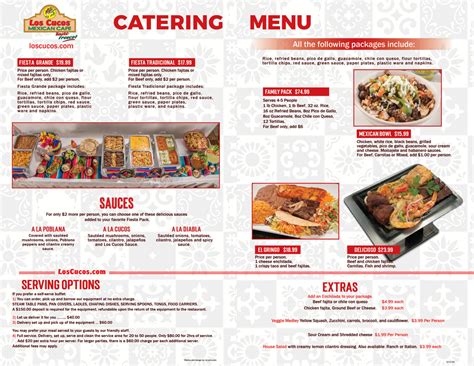 Catering - Los Cucos Mexican Cafe