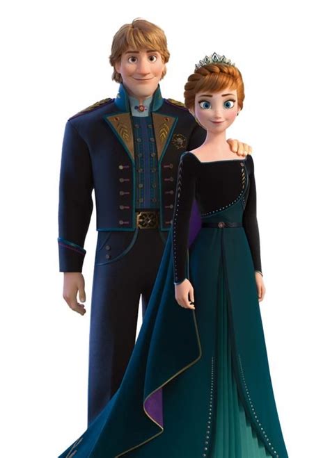 New HD images of Frozen 2 Anna Queen of Arendelle (with Kristoff!) and ...