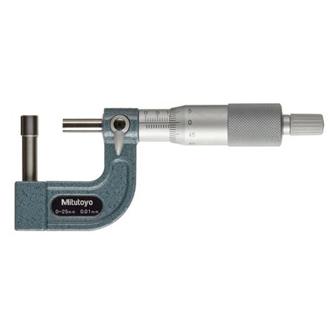 115-316 | Tube Micrometer - Spherical and Cylindrical Anvil Type, 0-25mm | MITUTOYO - JSR GROUP