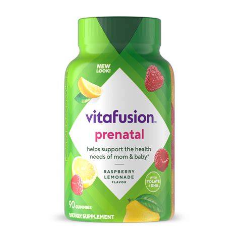 Vitafusion Prenatal DHA & Folic Acid Gummy Vitamins - Shop ...