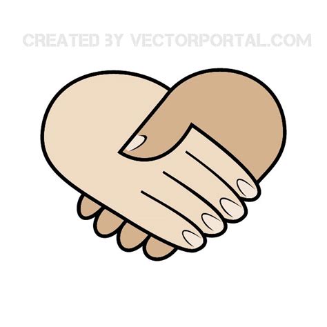 Friendship hands .ai Royalty Free Stock SVG Vector