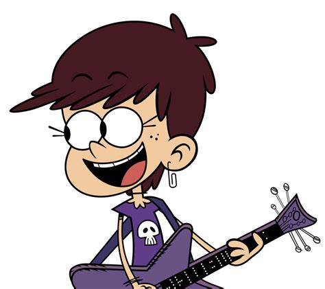 Luna Loud Guitar (Vector) by ManDash17 on DeviantArt