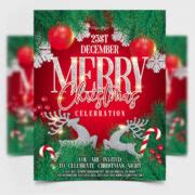 2022 Classic Christmas Vibe Free PSD Flyer Template - PSDFlyer
