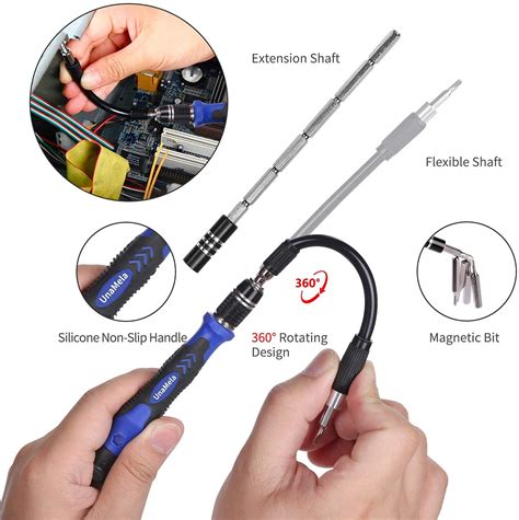 80 IN 1 Professional Computer Repair Tool Kit, Precision Laptop Screwdriver Set