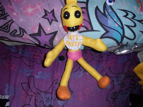 Toy Chica custom plush by AshleyFluttershy on DeviantArt