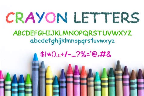 Crayola Crayon Logo Font