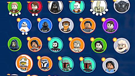LEGO STAR WARS Skywalker Saga ALL CHARACTERS UNLOCKED - YouTube