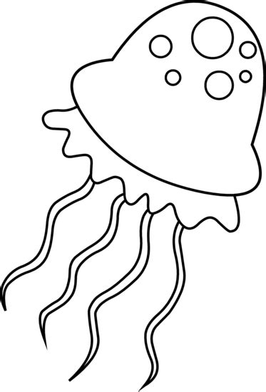 Free Jellyfish Outline, Download Free Jellyfish Outline png images, Free ClipArts on Clipart Library