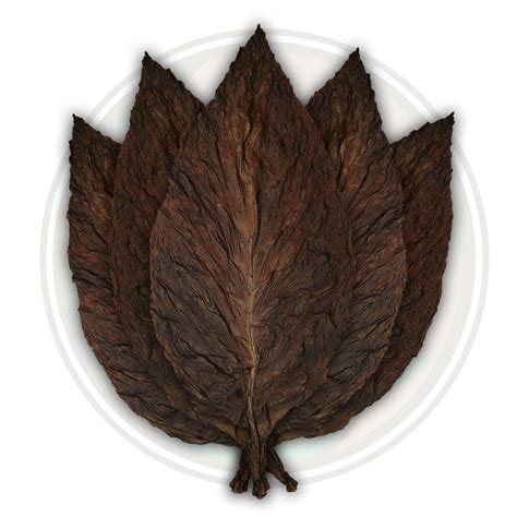 Dark Fire Cured Tobacco Leaf - Red Herring Tobacco Leaf, used for pipe, fronto, grabba - Chew Leaf